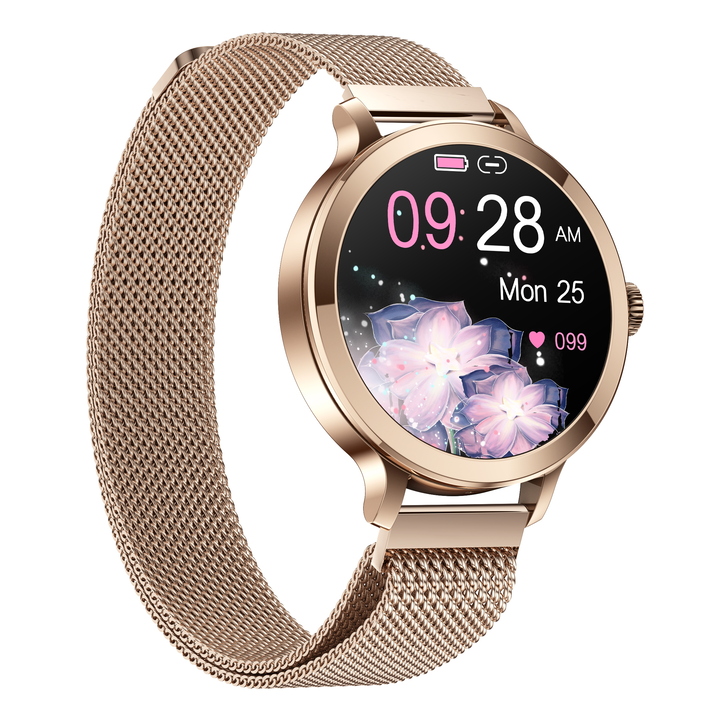 Смарт-годинник UWatch Smart VIP Lady Pro Gold золотистий з AMOLED-дисплеєм 1.1 дюйма — фото 8