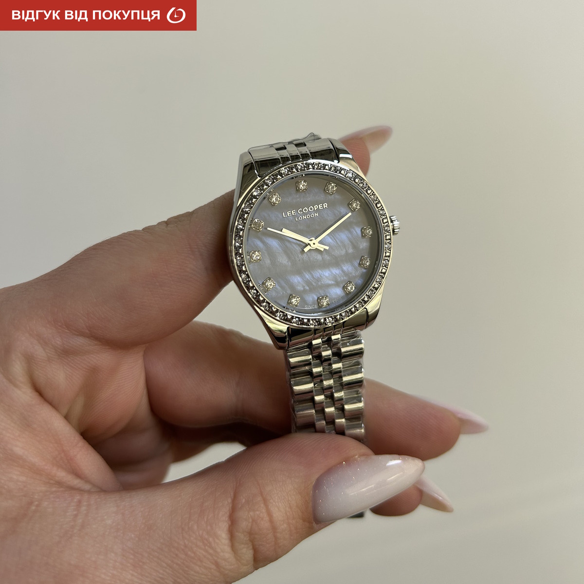 Жіночий годинник Lee Cooper Santorini BlueMarine 33 мм із синім циферблатом — фото 6