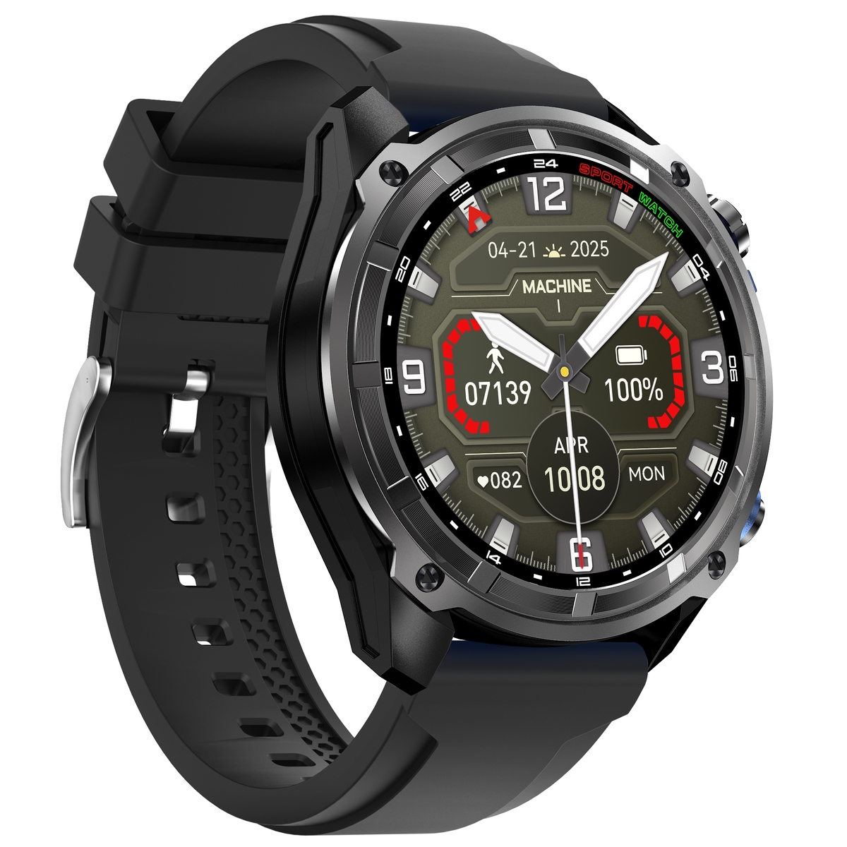 Смартгодинник UWatch Smart Navigation Pro GPS AMOLED з 2 ремінцями — фото 3