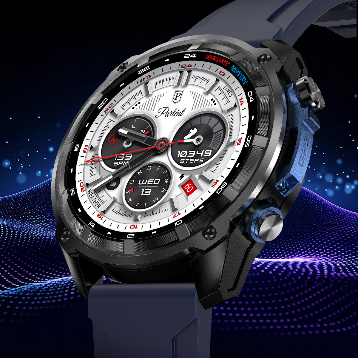 Смартгодинник UWatch Smart Navigation Pro GPS AMOLED з 2 ремінцями — фото 8