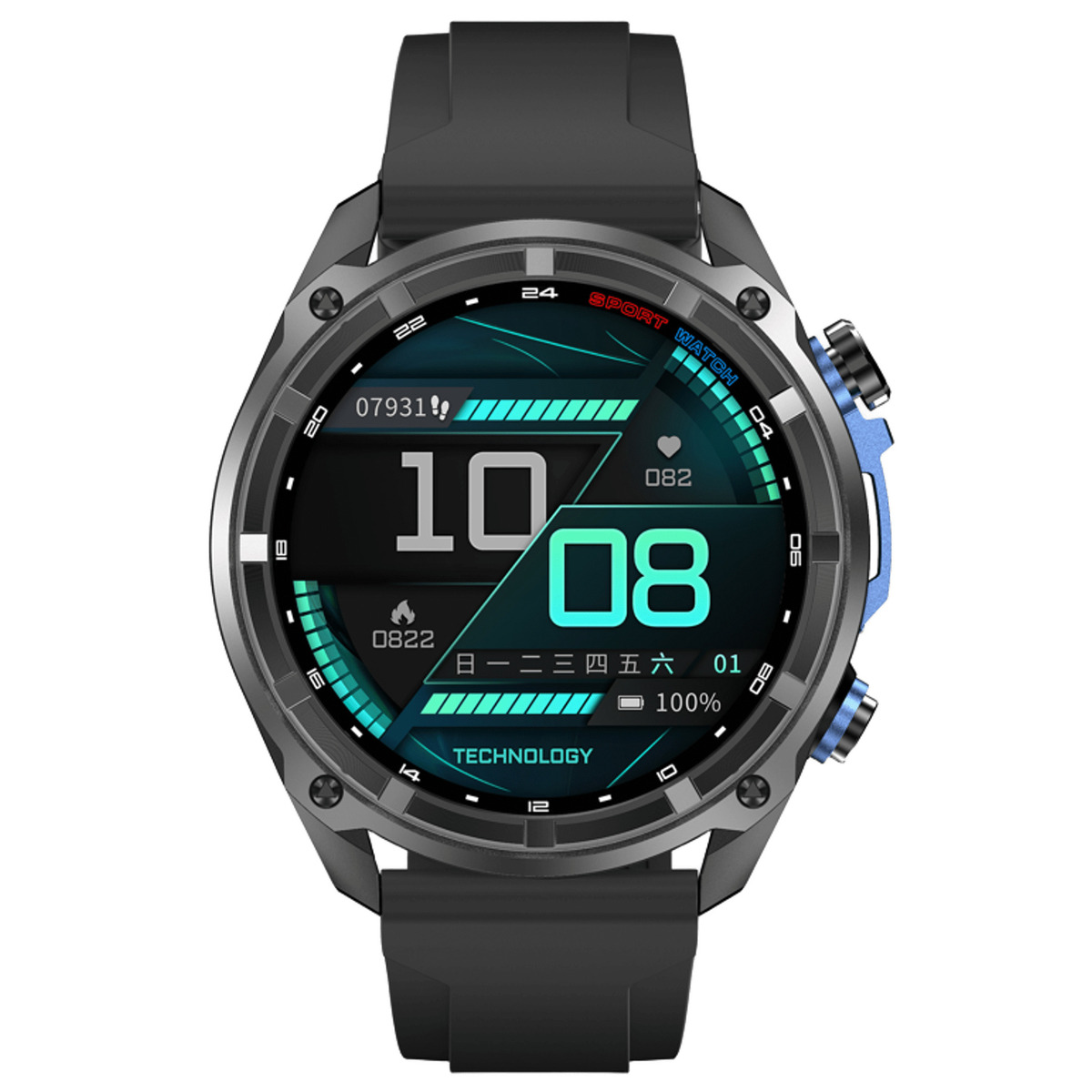 Смартгодинник UWatch Smart Navigation Pro GPS AMOLED з 2 ремінцями — фото 10
