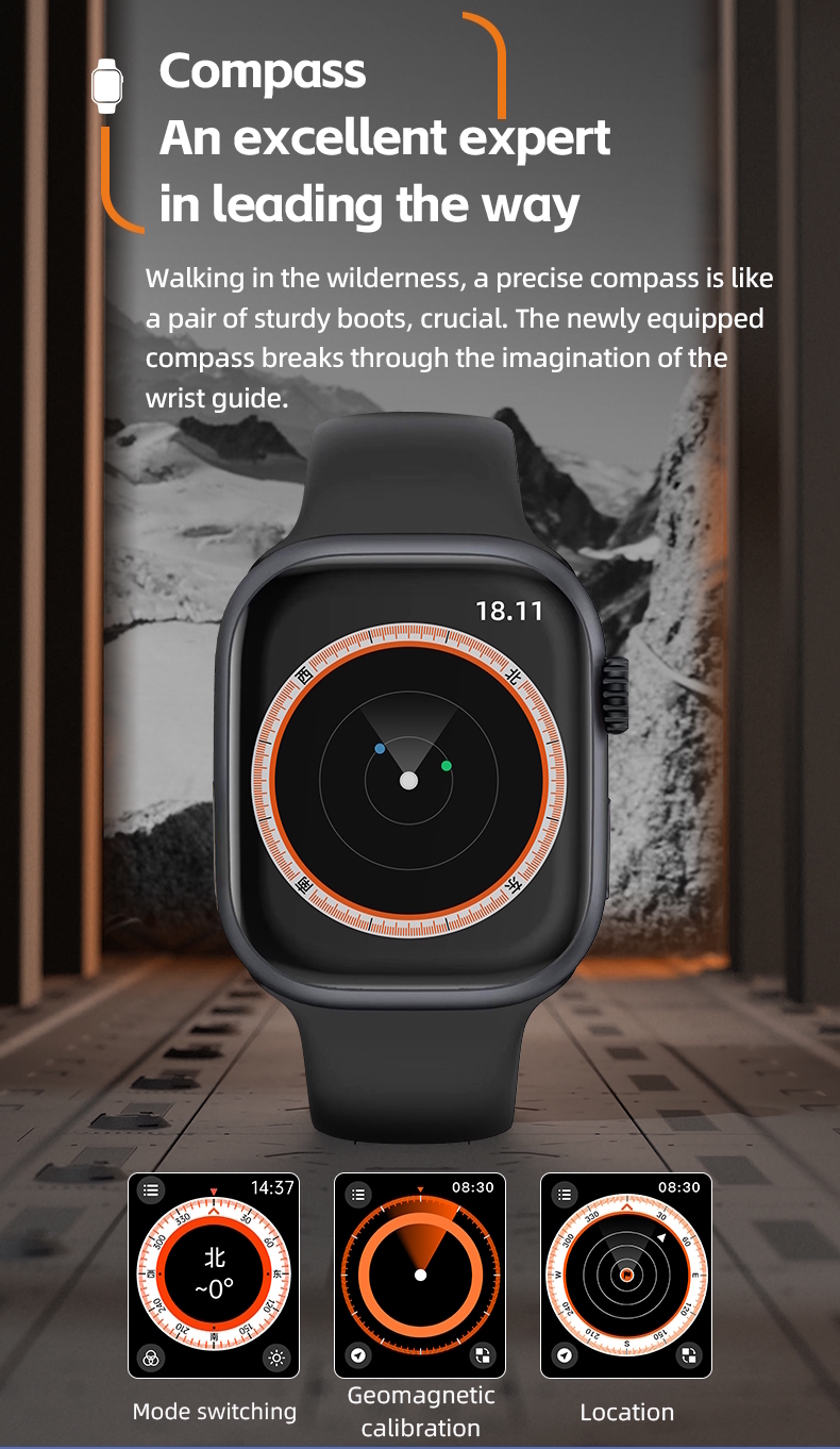 Смарт-годинник UWatch Smart Sim CD99 з SIM, камерою, GPS та AMOLED 2,26″ — фото 6