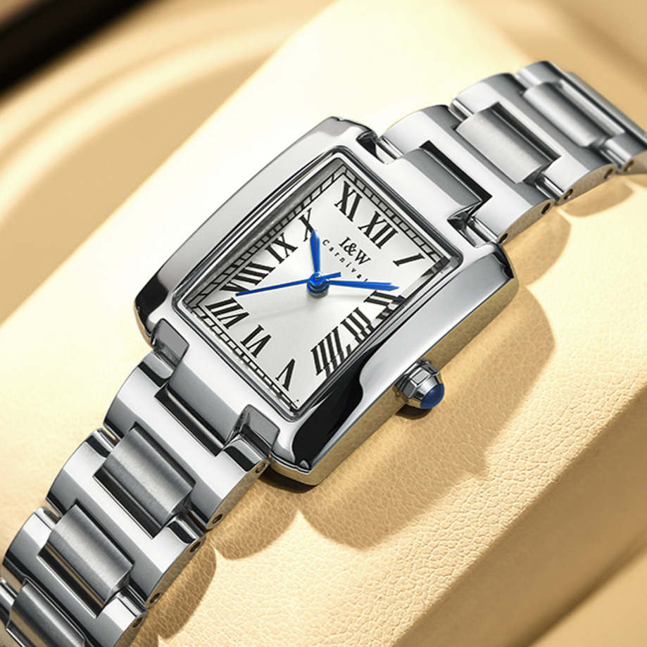 Жіночий годинник Carnival Madame Classic 2398 зі сріблястим сталевим браслетом — фото 1