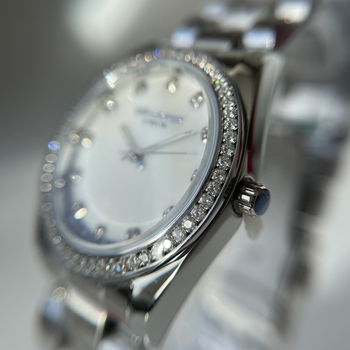 Жіночий годинник Lee Cooper Santorini Silver з перламутровим циферблатом — фото 5