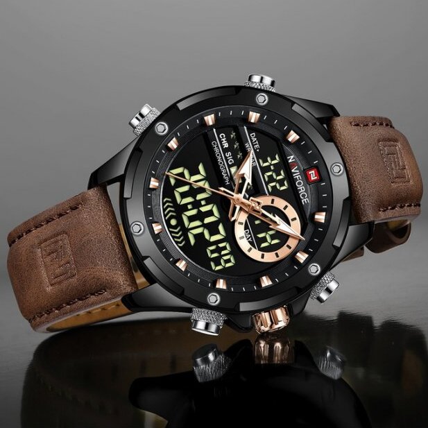 Чоловічий годинник Naviforce Pride 7723 з японським кварцовим механізмом Seiko — фото 6