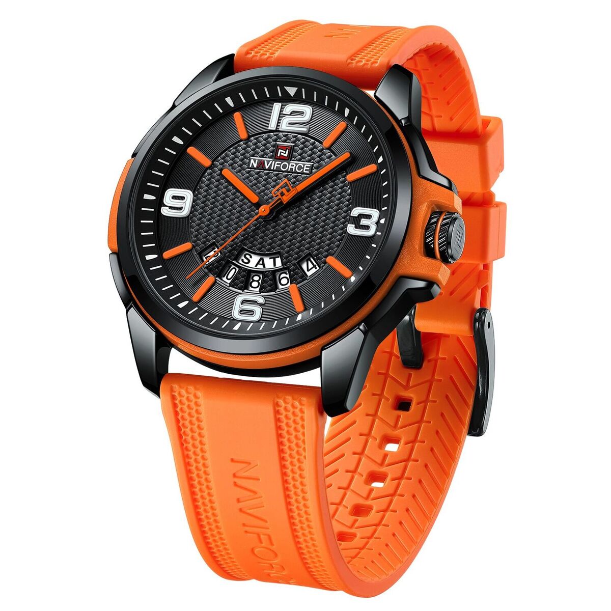 Чоловічий годинник Naviforce Young Orange 2028 з японським кварцовим механізмом — фото 5