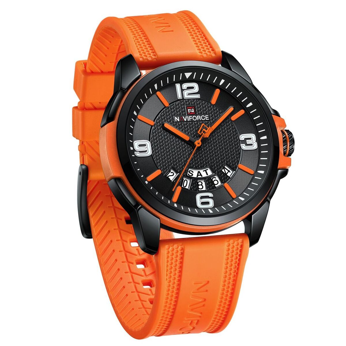 Чоловічий годинник Naviforce Young Orange 2028 з японським кварцовим механізмом — фото 6