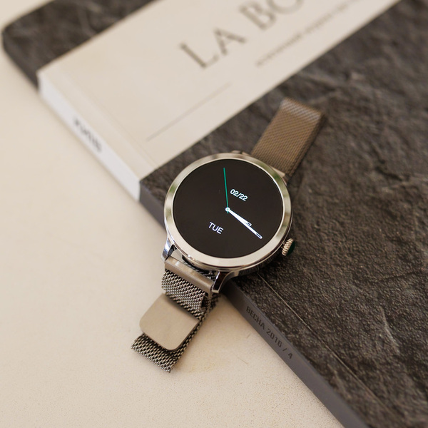 Смарт-годинник UWatch Smart VIP Lady Pro Silver сріблястий AMOLED 1.1 дюйма — фото 10