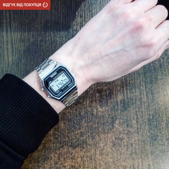 Чоловічий годинник Skmei Popular Silver 1123S зі сталевим браслетом — фото 9