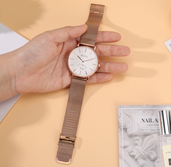 Годинник Besta Love UA Rosegold з японським кварцовим механізмом — фото 7