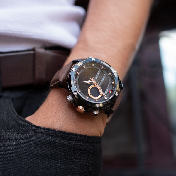 Чоловічий годинник Naviforce Pride 7723 з японським кварцовим механізмом Seiko — фото 3