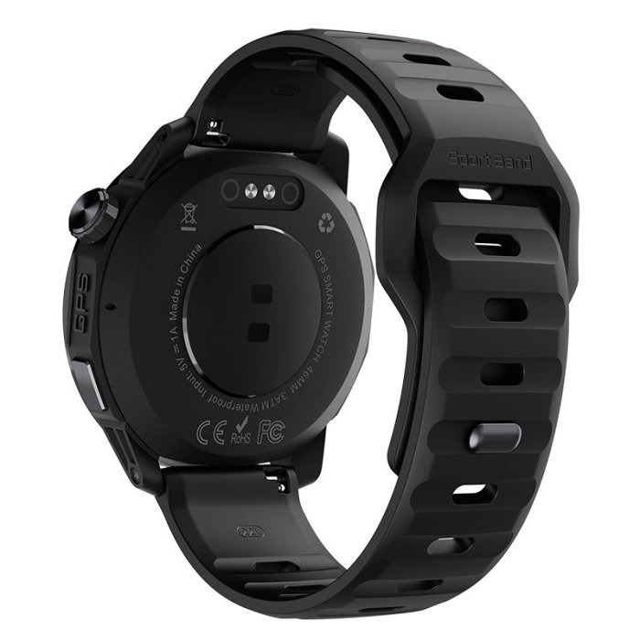 Каучуковий ремінець North Edge Xtrek Pro 22 мм чорний — фото 1