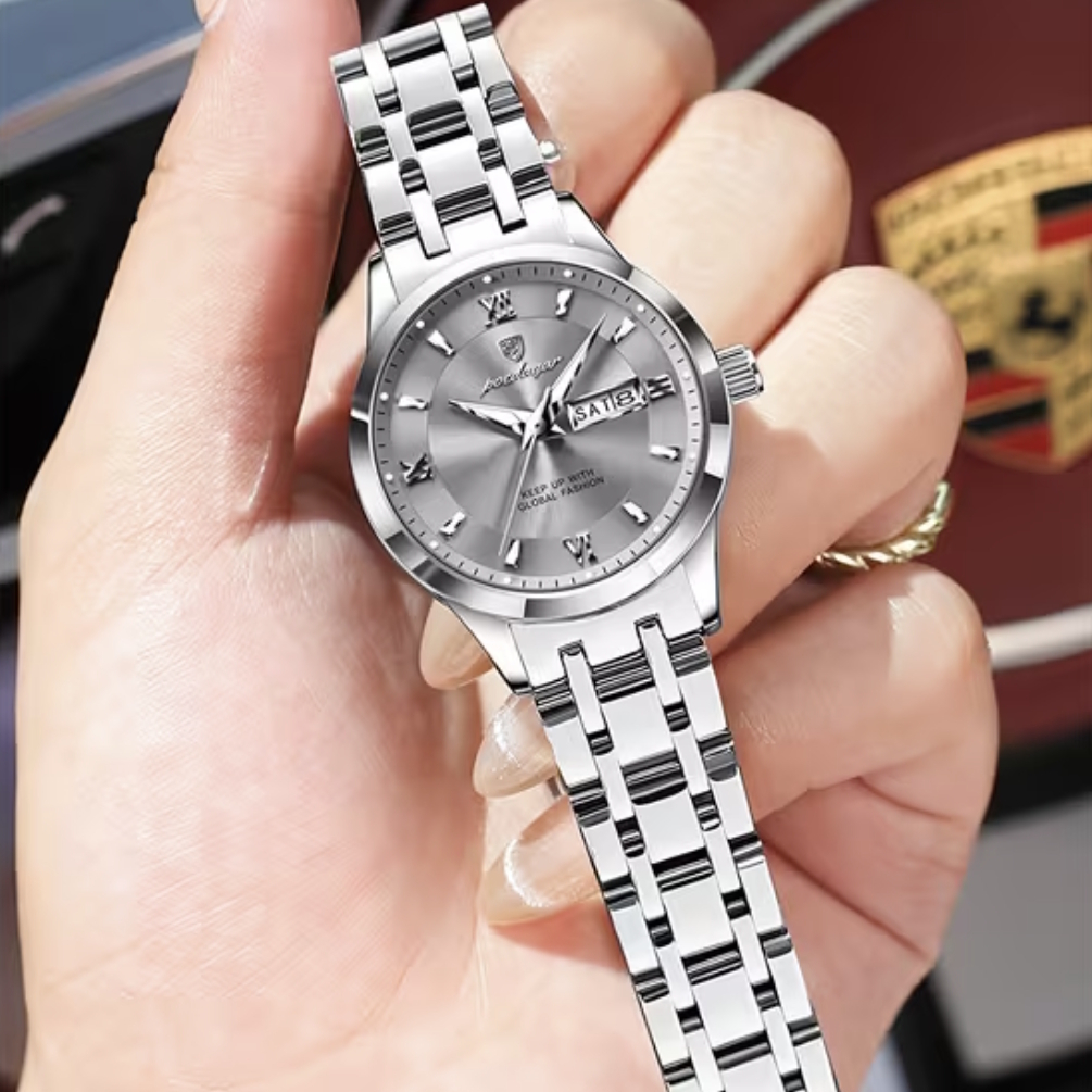 Жіночий годинник Poedagar Berlin Lady 2260 сріблястий, 31 мм — фото 10