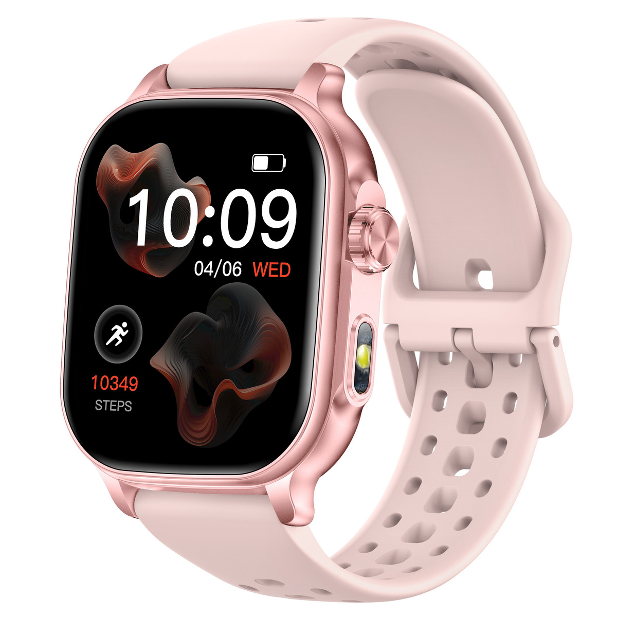 Смарт годинник UWatch Smart Energy Sakura Pink 2.01 IPS, Bluetooth-дзвінки, 2 ремінці — фото 1