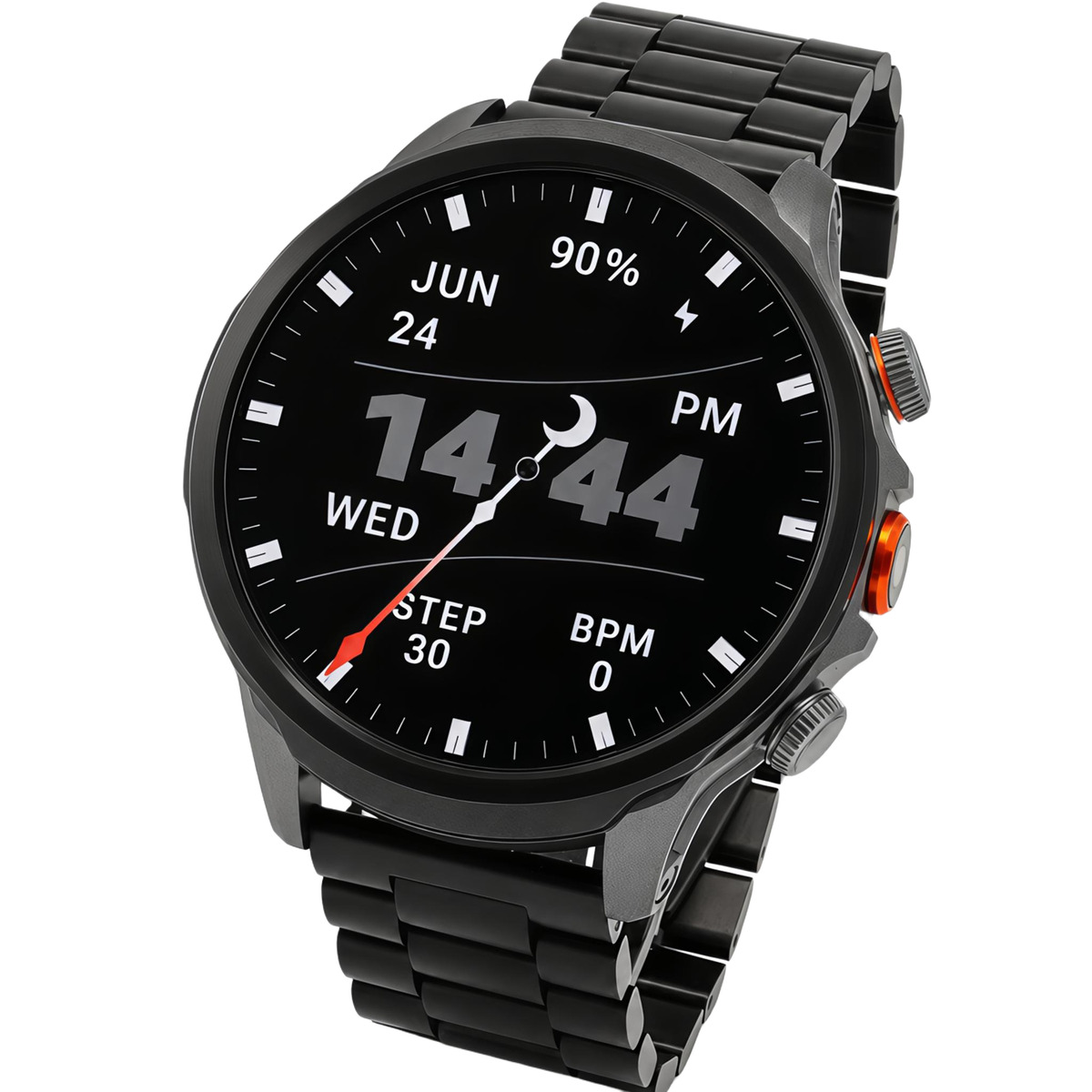 Смартгодинник UWatch Smart Technology Steel Hammer з SIM-картою, GPS і 2 ремінцями — фото 2