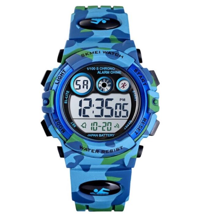 Чоловічий годинник Skmei Kids 1249 з цифровим циферблатом, 5 ATM — фото 2