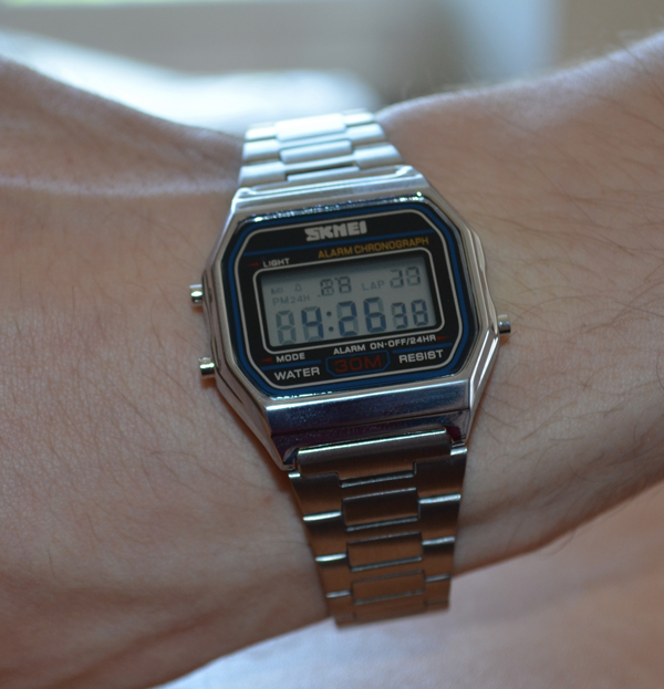 Чоловічий годинник Skmei Popular Silver 1123S зі сталевим браслетом — фото 6