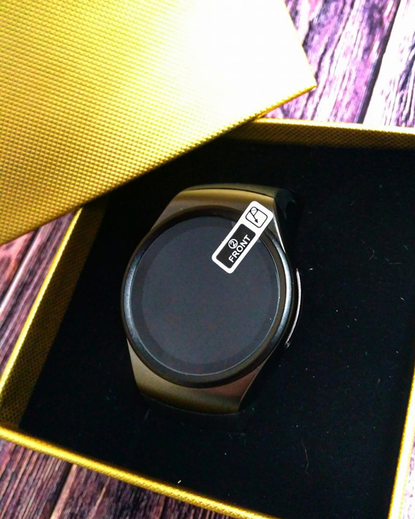 Смартгодинник UWatch Smart KW18 Black із Sim-картою, пульсометром і Bluetooth 4.0 — фото 3