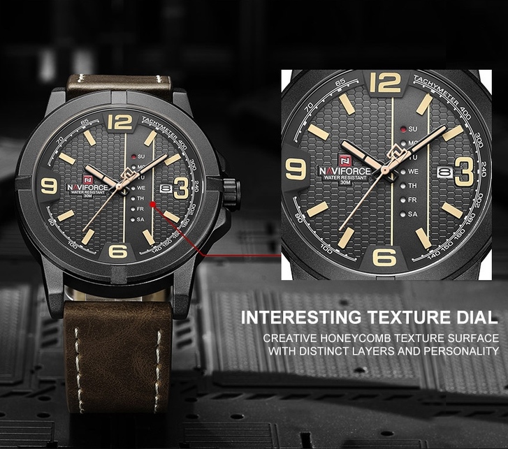 Чоловічий годинник Naviforce Cuba 1065 з японським кварцовим механізмом Seiko — фото 8