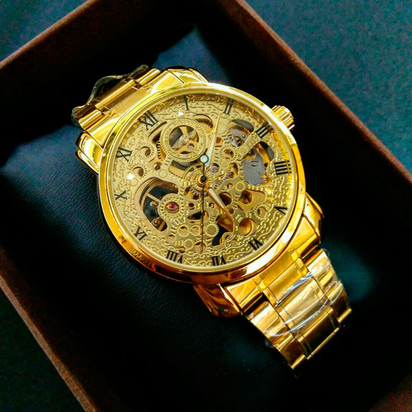 Winner BestSeller New 1122 чоловічий механічний годинник із автозаводом — фото 7