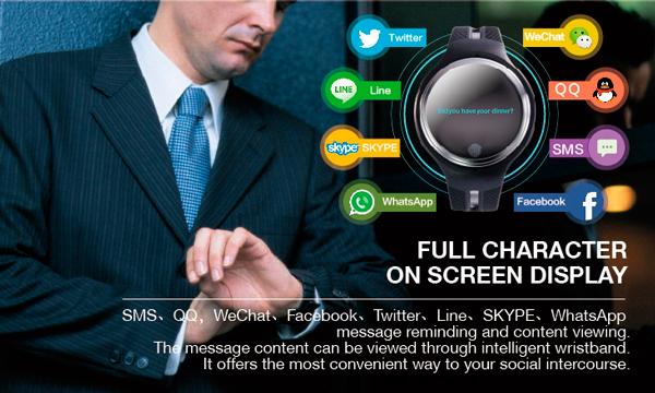 Смарт-годинник UWatch Smart E07 Swimming чорний з водостійкістю та фітнес-трекером — фото 6