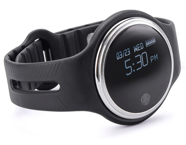 Смарт-годинник UWatch Smart E07 Swimming чорний з водостійкістю та фітнес-трекером — фото 2